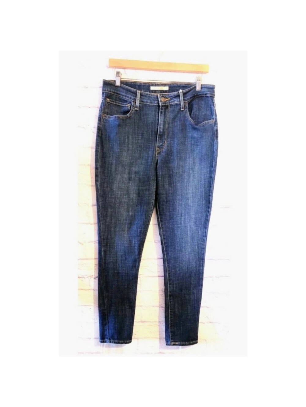 Levi’s Jeans Women’s 721 High Rise Skinny Size 32 Medium Blue Wash Stretch Denim